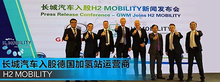 Great-Wall-Motor Great Wall Motor Acquires Minority Shares in German Hydrogen Refueling Station Operator H2 MOBILITY