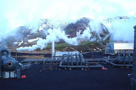 Hellisheidi Hydrogen production at the Hellisheidi geothermal plant in Iceland