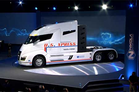 Nikola-Motor Nikola Motor gets more than 100 million to finance its electric truck to hydrogen