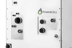 Powercell-MS-100 A new fuel cell system for land and sea applications