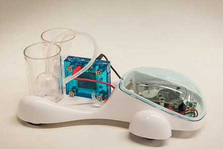 Prototipo-coche-de-hidrogeno Successfully test a prototype hydrogen-scale car that generates and stores gas safely