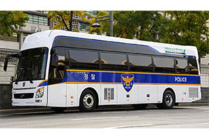 policia-Corea-bus-Hyundai Did you know rhat South Korea police will use Hyundai hydrogen battery buses?