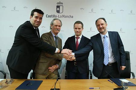 protocolo-FHa-CNH2 Aragón and Castilla-La Mancha join forces to promote research into hydrogen and fuel cells